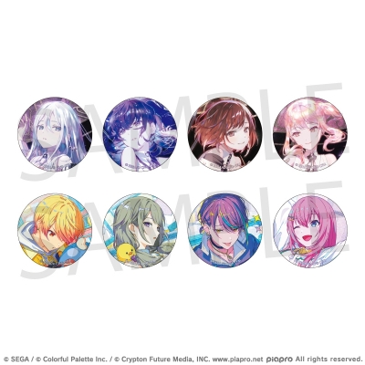 【グッズ-バッチ】プロジェクトセカイ カラフルステージ！ feat. 初音ミク グリッター缶バッジ イベントイラストコレクション vol.56 C