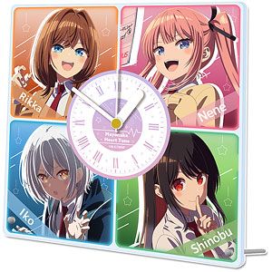 TVアニメ「真夜中ハートチューン」 アクリル置時計