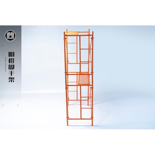 HiPlay MMMTOYS 1/6 足場 オレンジ M2602 フィギュア用 地台 スタンド ディスプレイ ベース　塗装済み 完成品