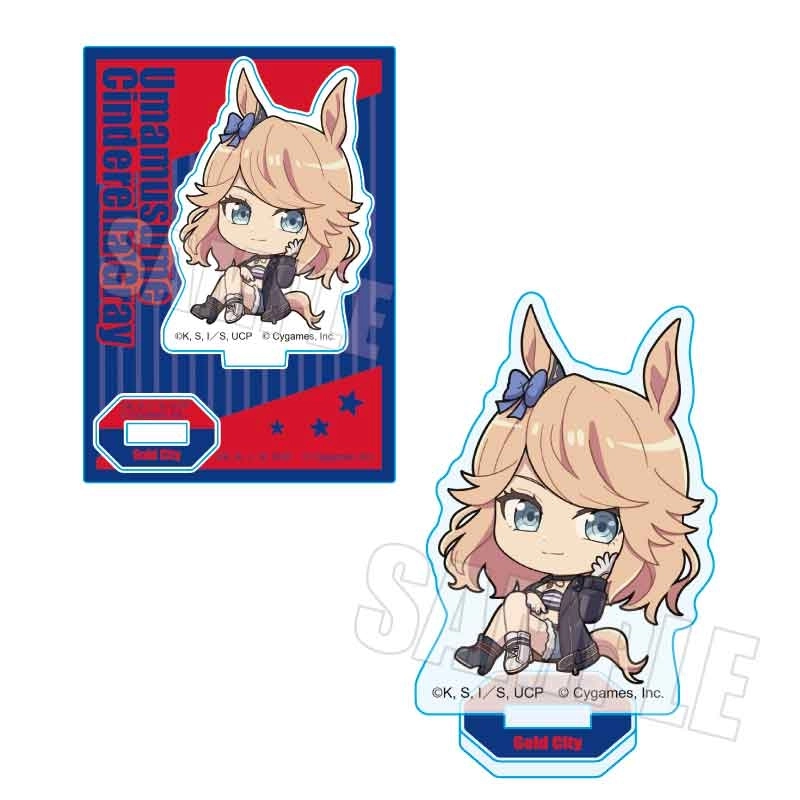 【予約2025年12月】ぷかっしゅミニスタンド アニメ『ウマ娘 シンデレラグレイ』/ゴールドシチー ベルハウス