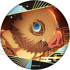 鬼滅の刃 箔押し缶バッジ Vol.3 嘴平伊之助