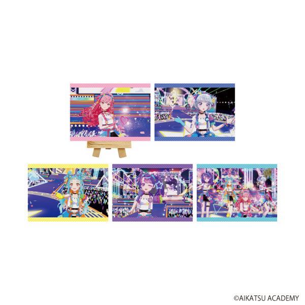 キャンバスボードミニ「アイカツアカデミー！」01/コンプリートセット(全5種)(場面写)