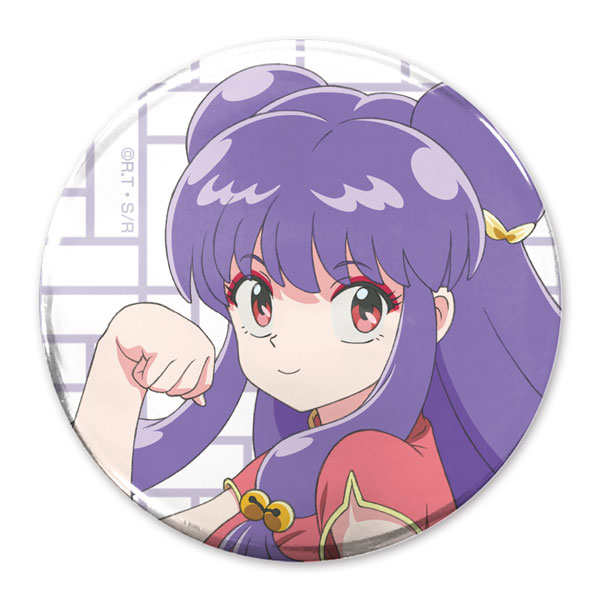 らんま1/2 シャンプー 65mm缶バッジ