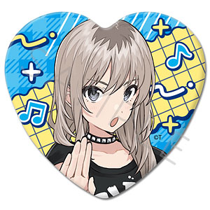 アニメ『ガールズバンドクライ』第5弾 ハート型缶バッジ ZC (河原木桃香)