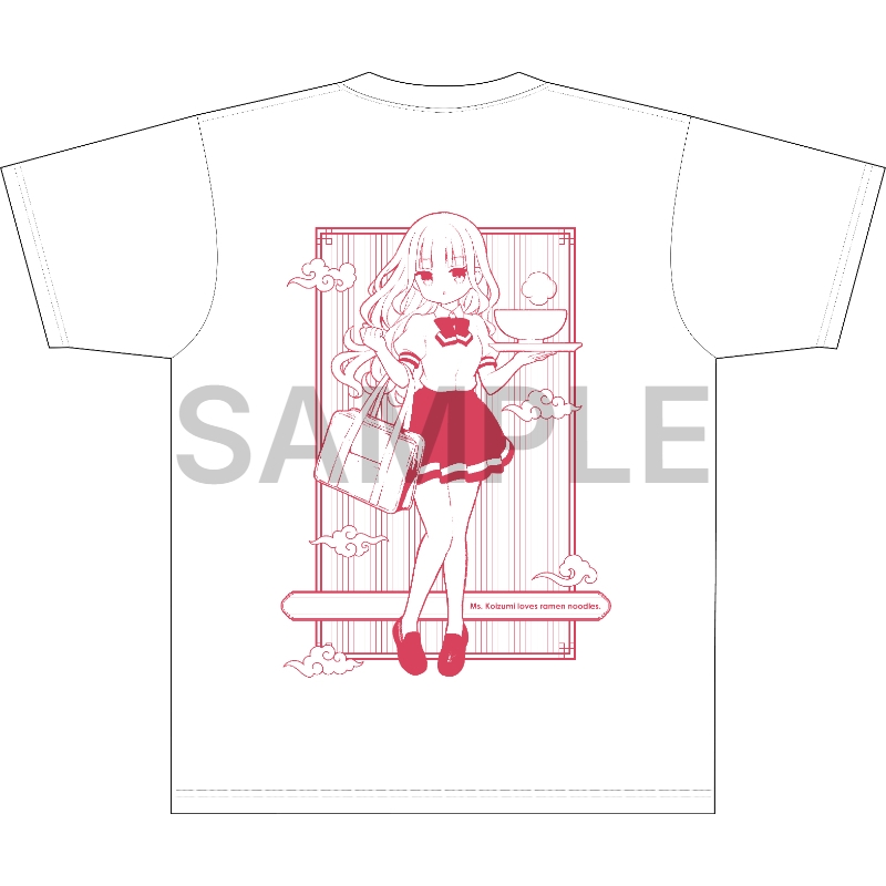 ラーメン大好き小泉さん Tシャツ 夏制服 デフォルメ ver.【催事商品】