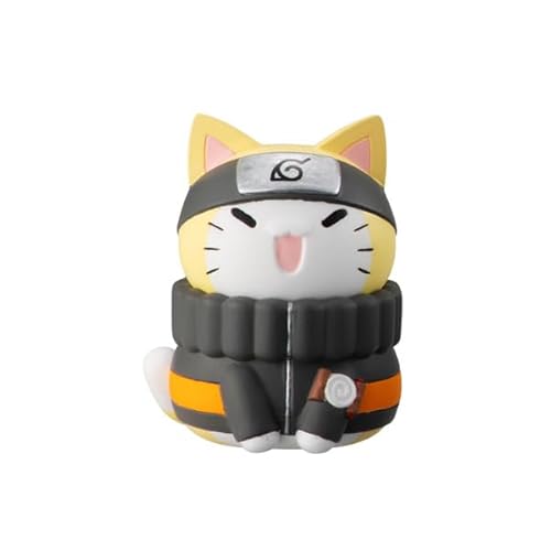 MEGA CAT PROJECT ニャルト! NARUTO-ナルト-疾風伝 決戦! “暁" 戦突入編【再販】(BOX) 約30mm PVC製 塗装済み完成品フィギュア