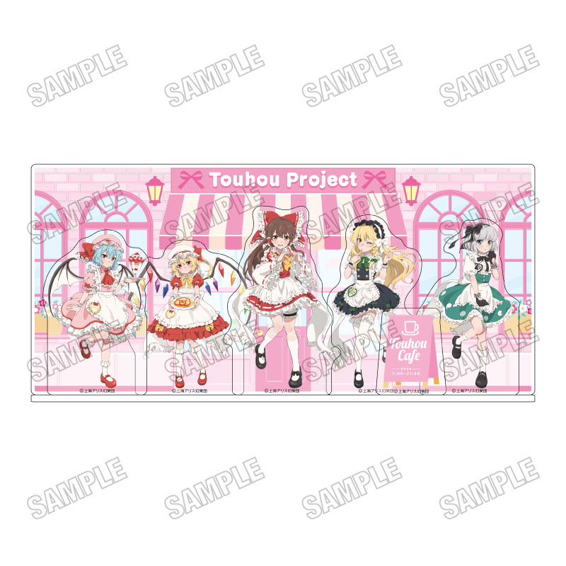 「東方Project」 描き下ろしアクリルジオラマ メイドver.[メディコス・エンタテインメント]《０９月予約》