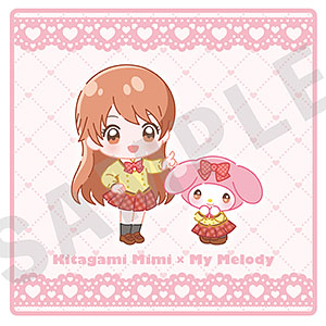 ちゃおヒロインズ×サンリオキャラクターズ ミニタオル 北神未海×マイメロディ