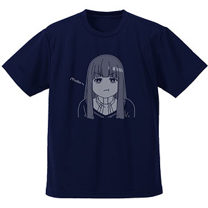 葬送のフリーレン フェルン フェイス ドライTシャツ/NAVY-M
