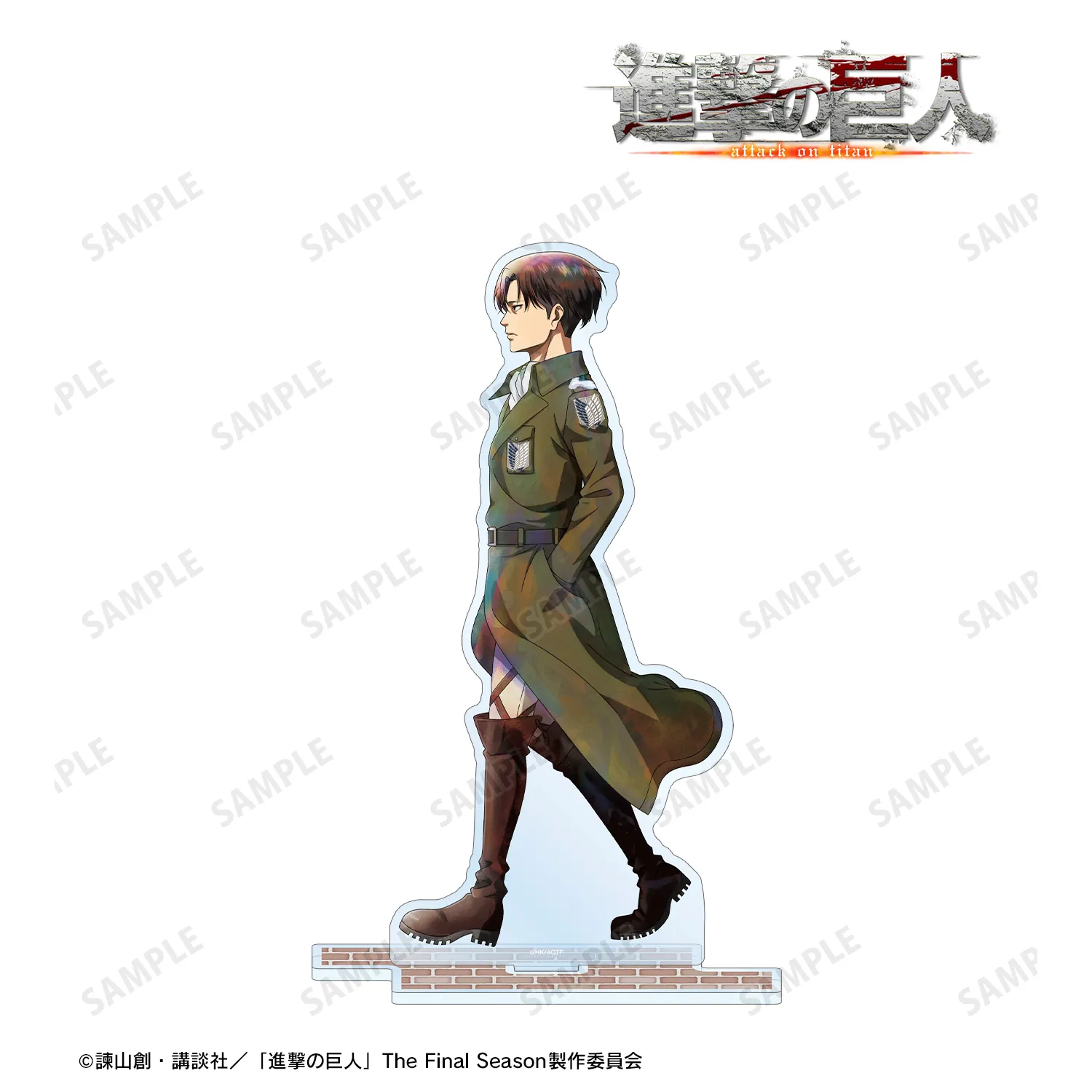 【予約2026年01月】TVアニメ『進撃の巨人』 描き下ろし リヴァイ 冬の歩み・着彩ver. BIGアクリルスタンド アルマビアンカ