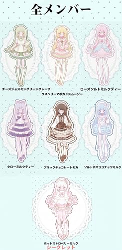 Raineed 四季の喫茶物語シリーズ ブラインドボックス 高約22cm PVC&ABS製 1/6 BJD 関節可動フィギュア 植毛 かわいい 女の子 ドール プレゼント 塗装済み(ランダム1個)