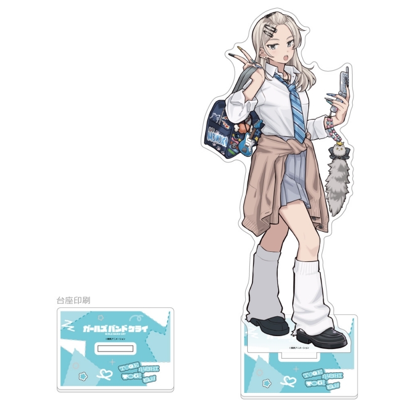 ガールズバンドクライ 描き下ろし特大アクリルスタンド(河原木桃香/平成ギャル)