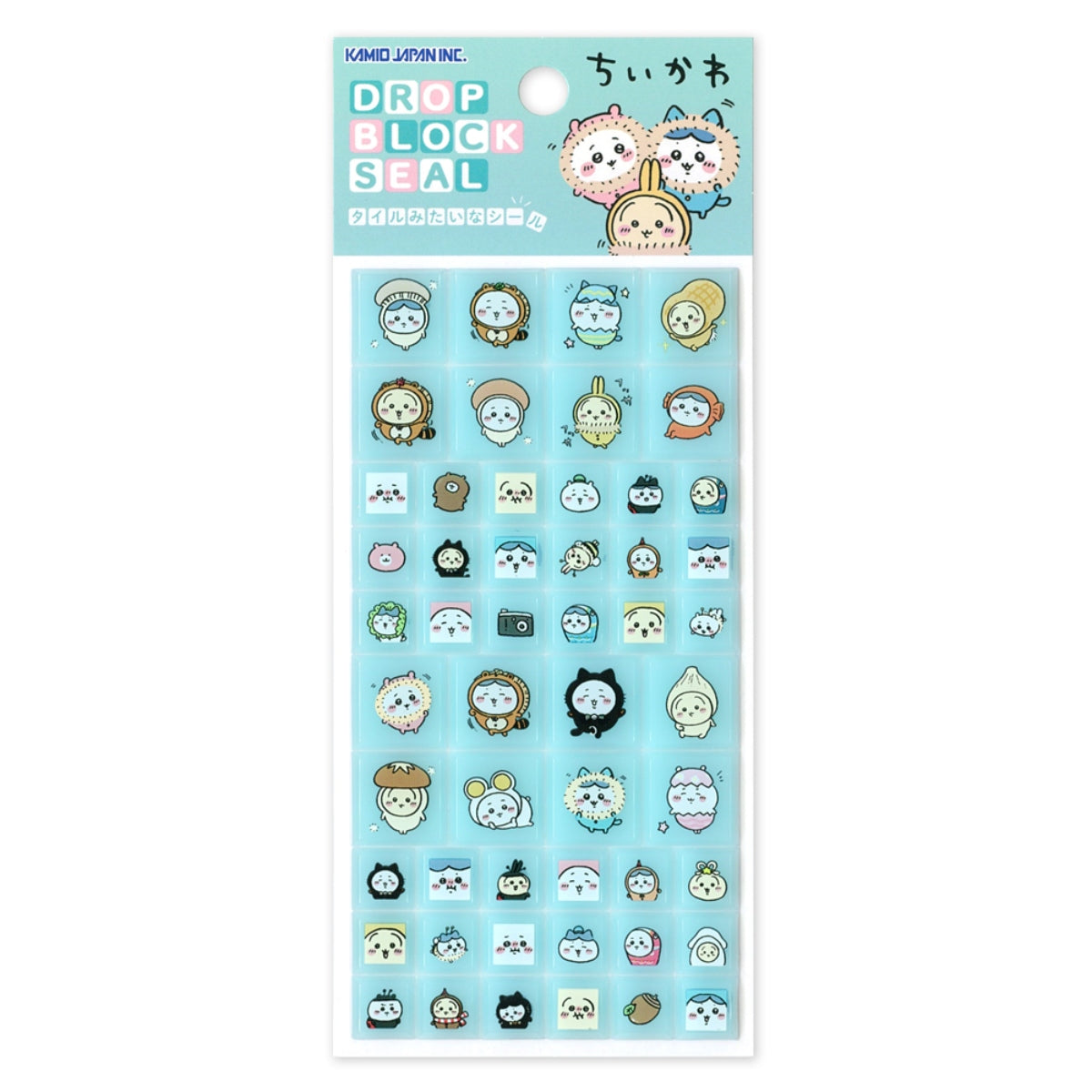 ちいかわ ドロップブロックシール（MIX1）【クレジットカード決済限定商品】