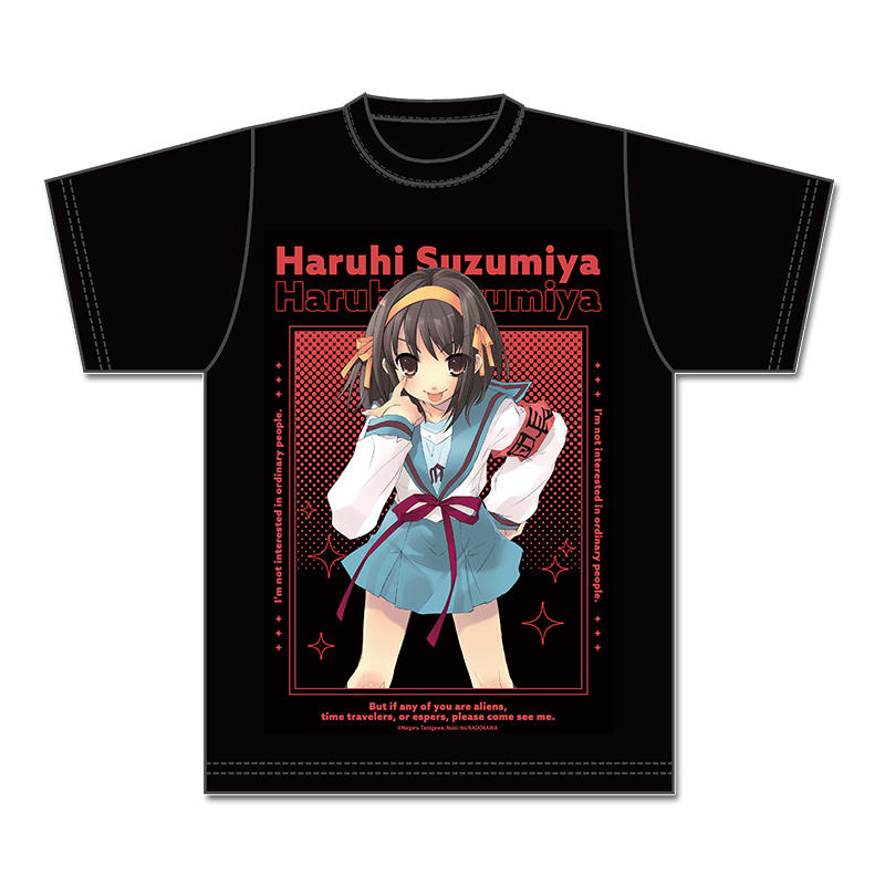 涼宮ハルヒシリーズ グラフィックTシャツ【ハルヒ】