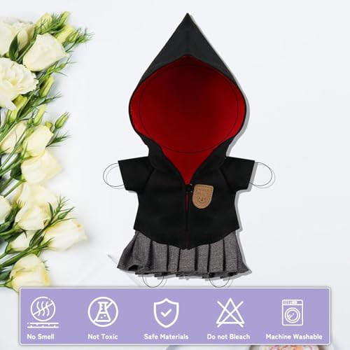 Ruokey ぬいぐるみ服 服のみ 15cm 17cm ぬいぐるみ 人形の服 ドール服 ぬいぐるみ着せ替え かわいい コスチューム ドレスアップ DIY アクセサリー 人形スーツ ジャンプスーツ 写真小道 ドール世代別服 着せ替え DIY 15cm/17cm Labubu 用 ラブブ 用 (女魔法師の 5 セット)