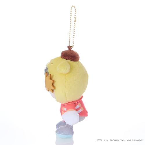 セガフェイブ(SEGA FAVE) SONIC＆FRIENDS Sanrio characters マスコット Dr.エッグマン×ポムポムプリン