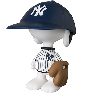 メディコム・トイ (MEDICOM TOY) UDF ウルトラディテールフィギュア No.929 UDF MLB × PEANUTS NEW YORK YANKEES SNOOPY ニューヨーク ヤンキース スヌーピー 全高約69mm ノンスケール 塗装済み 完成品 フィギュア