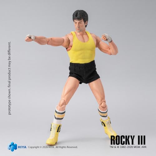 HiPlay HIYATOYS 1/12 ロッキー・バルボア ボクサー版 ESR0215 可動フィギュア 塗装済み 完成品