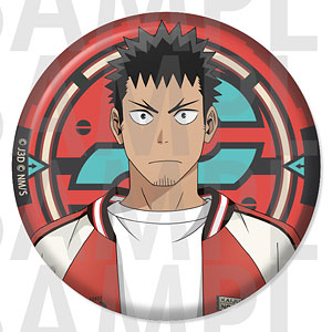 アニメ『怪獣8号』メタリック缶バッジ -怪獣スカジャン -日比野カフカ