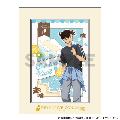 【グッズ-置きもの】名探偵コナン キャラファインマット 工藤新一 アイスキャンディー【再販】