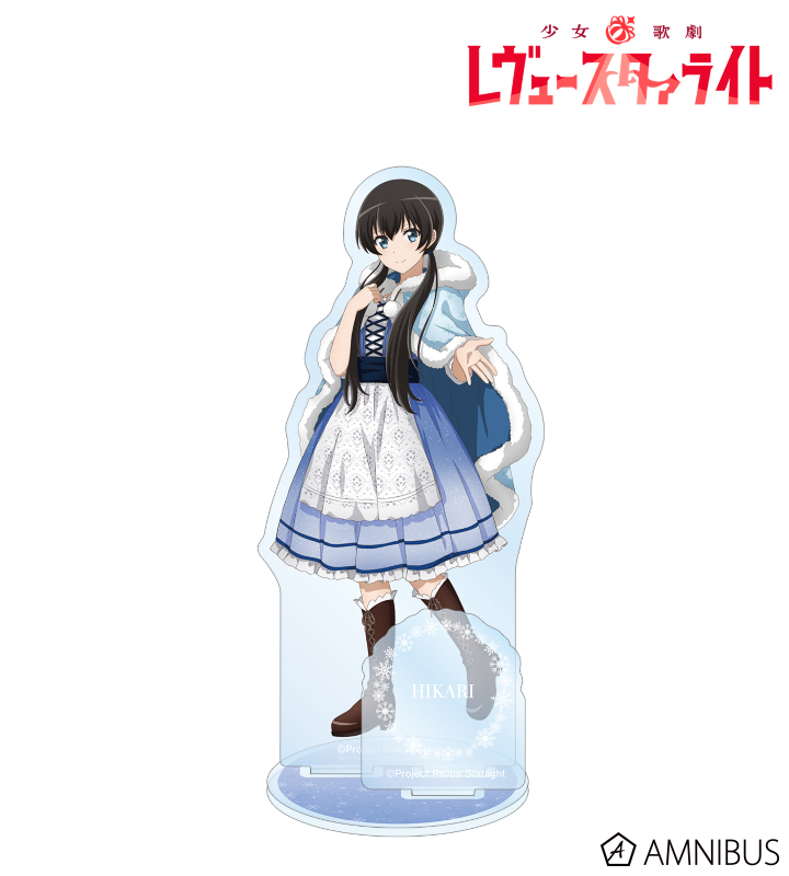 アニメ放送5周年記念 描き下ろし 神楽 ひかり SNOW QUEENver. パーツ付きBIGアクリルスタンド