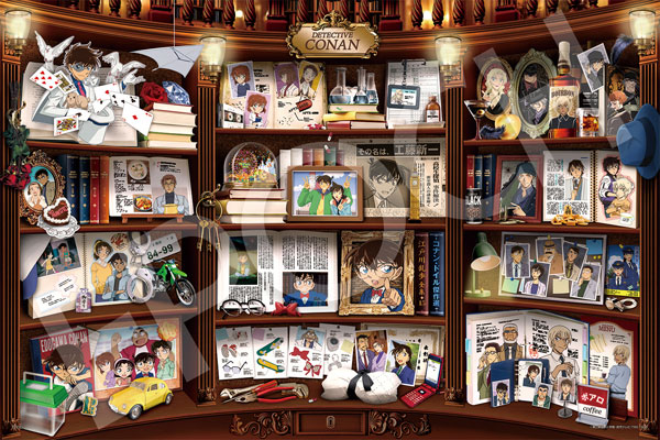 ジグソーパズル Bookshelf/名探偵コナン 1000ピース (12-710s)[エポック]《発売済・在庫品》