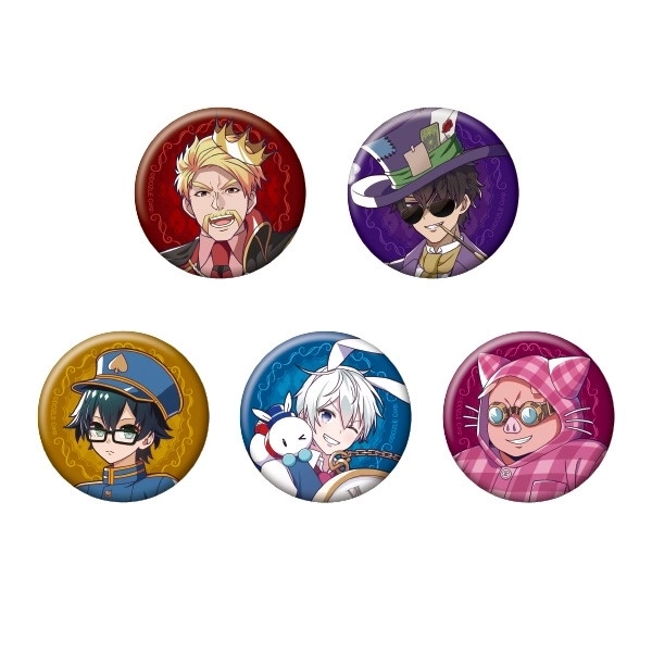 【予約2025年10月】ドズル社 グリッターカンバッジコレクション 5パック入りBOX エンスカイ