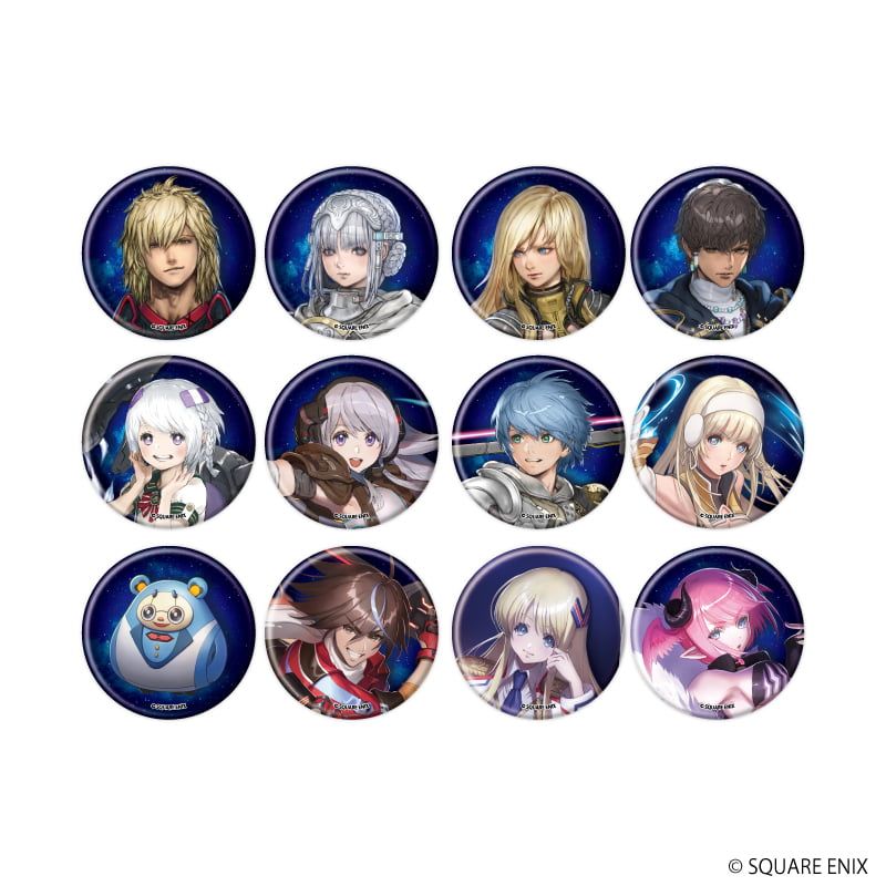 缶バッジ「スターオーシャンシリーズ」04/D コンプリートセット(全12種)(公式イラスト)