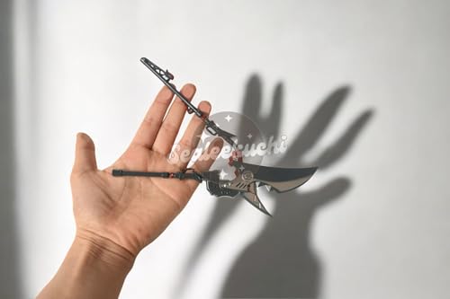 Sealeekuchi ゼンゼロ 22cm エレン ハサミ 鋏 シャーク 可動式 エレン・ジョー 武器 おもちゃ グッズ ミニチュア 合金 金属 飾り 萌えグッズ 刀剣 装備品 インテリア [並行輸入品]