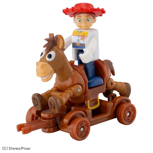 タカラトミー(TAKARA TOMY) トミカ ディズニーモータース ドリームトミカ ライドオン トイ･ストーリー5 SP ジェシー＆ブルズアイ ミニカー おもちゃ 3歳以上