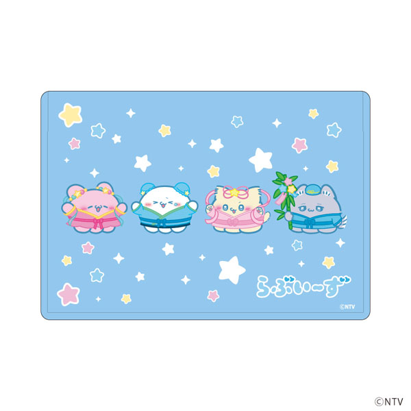 キャラクリアケース「らぶいーず」06/すもっぴ&ぴょんちー&にゃぽ&うるる(描き下ろしイラスト)