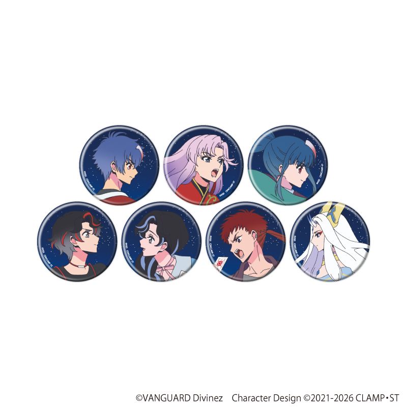 缶バッジ「カードファイト!!ヴァンガード Divinez」03/コンプリートセット(全7種)(公式イラスト)