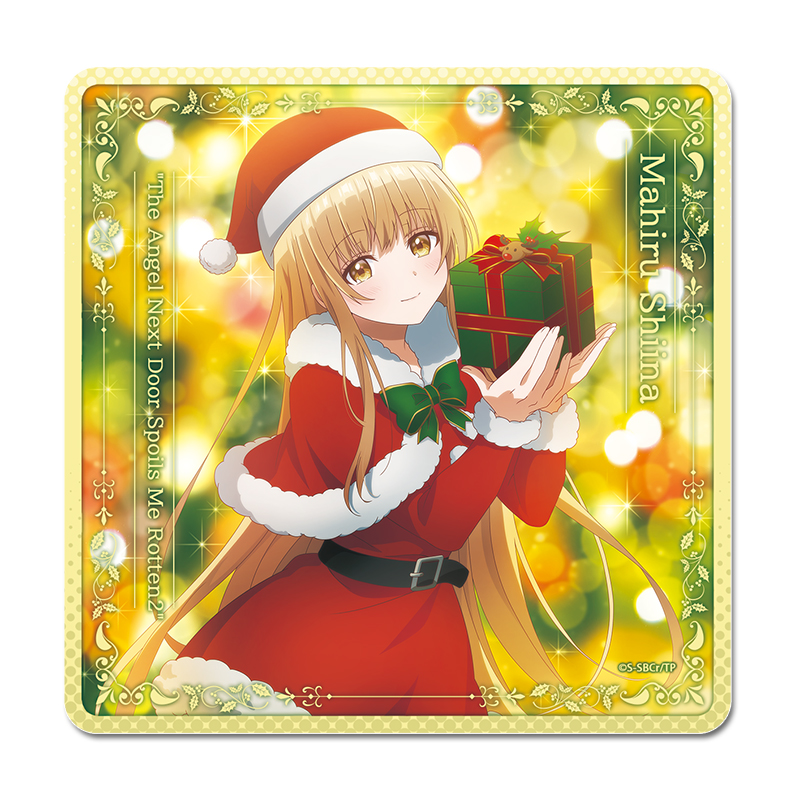 お隣の天使様にいつの間にか駄目人間にされていた件2_ラバーマットコースター【クリスマス】