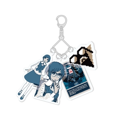 【グッズ-キーホルダー】都市伝説解体センター じゃらじゃらキーホルダー 1.福来あざみ