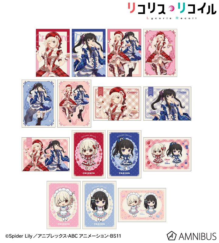 描き下ろし&ちびキャラ スイーツ衣装/メルヘンメイドver. トレーディングブロマイド