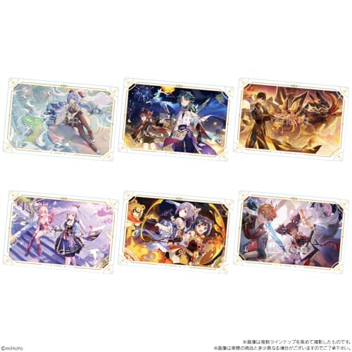 バンダイ(BANDAI) 原神[Genshin] シールウエハース (20個入) 食玩・ウエハース（焼菓子） (原神)