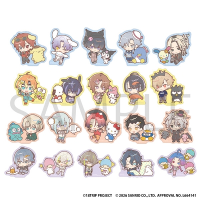 【グッズ-シール】18TRIP ぺたコレクション／サンリオキャラクターズ