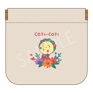 COJI-COJI Flower Break Time イージーオープンスリムポーチ 01.コジコジ
