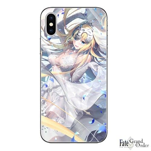 Fate/Grand Order スマホケース Iphone 14ケース ふじまる りつか マシュ・キリエライト/シールダー 携帯ケース アルトリア?ペンドラゴン FGO 12個模様 周り黒いTPU素材+裏面強化ガラス iPhone13ケース iphone保護ケース カバー アイフォンケース グッズ 人気 可愛い おしゃれ かっこいい 耐衝撃 多機種対応 男女兼用 アニメ 誕生日 プレゼント (D,iPhone14Pro max)