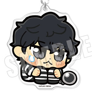 ペルソナ5 ザ・ロイヤル 主人公×ぶくぶ おおきめアクリルキーホルダー 05.度胸 ランク1