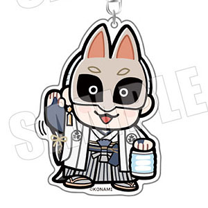 SILENT HILL f × ぶくぶ おおきめアクリルキーホルダー 06.狐面の男 こっちだ