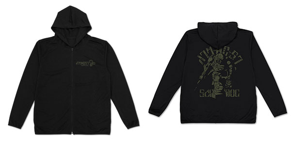 装甲騎兵ボトムズ スコープドッグ ヴィンテージ 薄手ドライパーカー/BLACK-L[コスパ]《１０月予約》