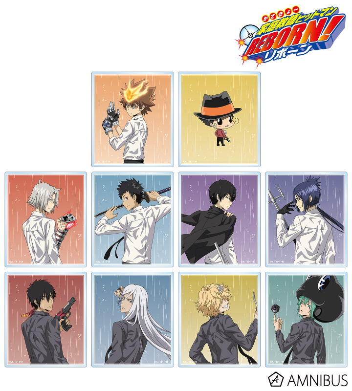 描き下ろし 戦う背中×雨ver. トレーディングアクリルカード