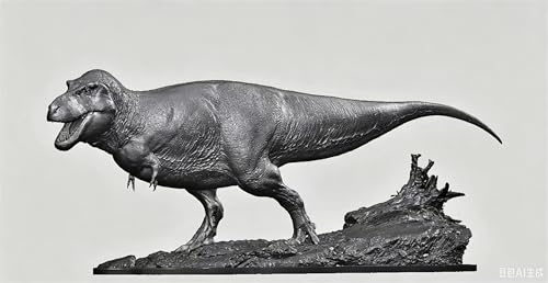 ティラノサウルス FMNH PR2081 獣脚類 恐竜 リアル フィギュア 3スケール展開 白亜紀末期 情景セット 樹脂 プラモデル 模型 スタチュー 台座付き (D 1/18未塗装) [並行輸入品]