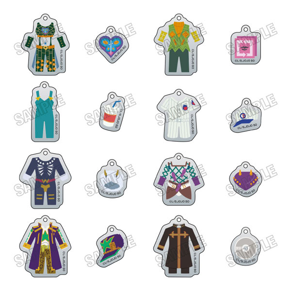 ジョジョの奇妙な冒険 ストーンオーシャン アクリルキーホルダーコレクション [AM2026] BOX