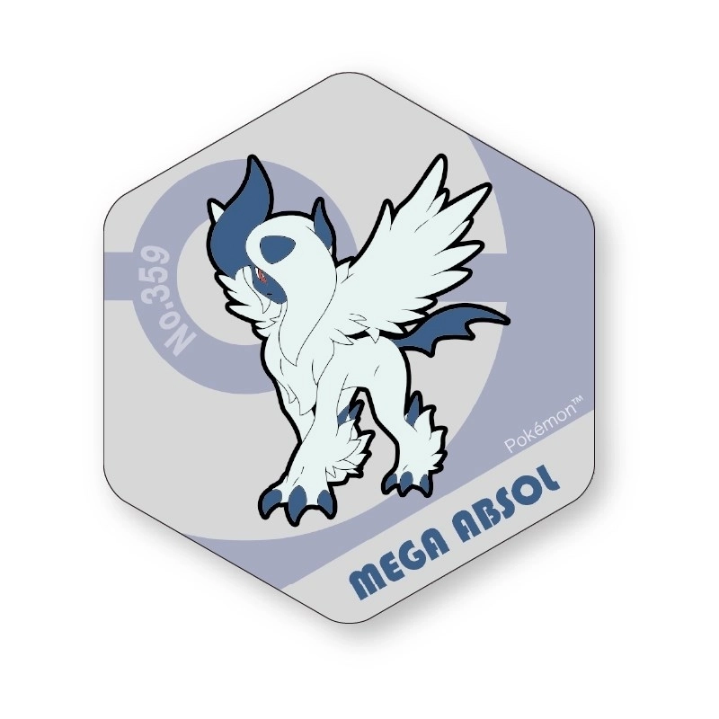 【予約2025年11月】ポケモン ハニカムアクリルマグネット BIG vol.5 メガアブソル アイアップ