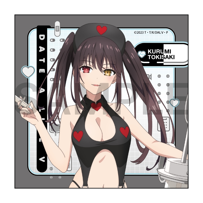 デート・ア・ライブV マイクロファイバー 時崎狂三 南の島のナース ver.【催事商品】