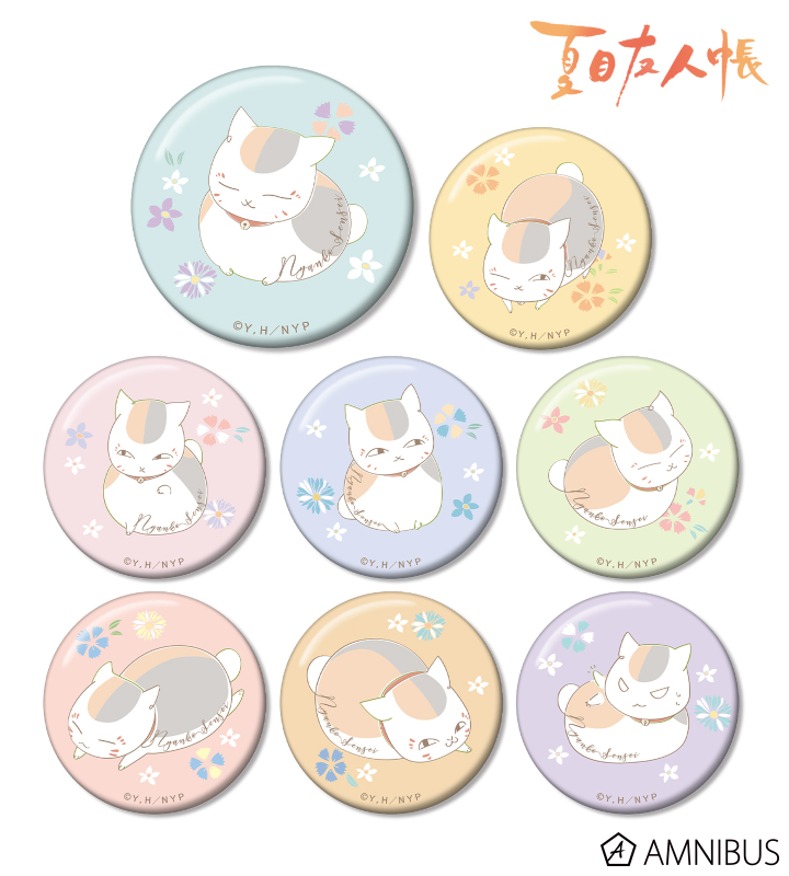 トレーディング ニャンコ先生 lette-graph 缶バッジ