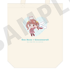ちゃおヒロインズ×サンリオキャラクターズ キャンバストート 大根ねね×シナモロール