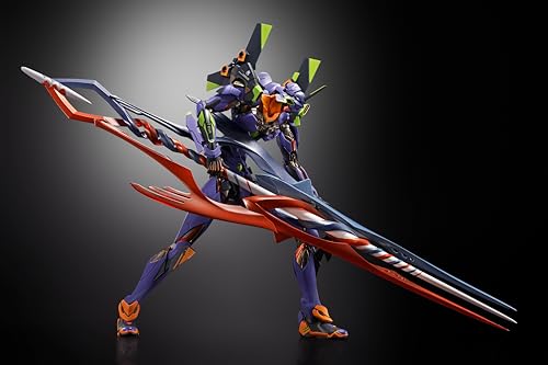 TAMASHII NATIONS METAL BUILD エヴァンゲリオンシリーズ エヴァンゲリオン初号機 30th with the spear of Gaius 約220mm ABS&PVC&ダイキャスト製 塗装済み可動フィギュア